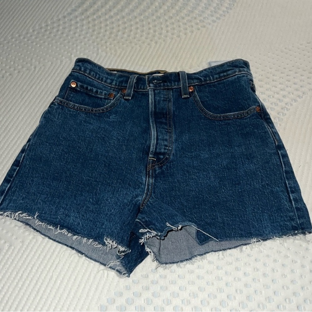 LEVIS denim blue jean shorts